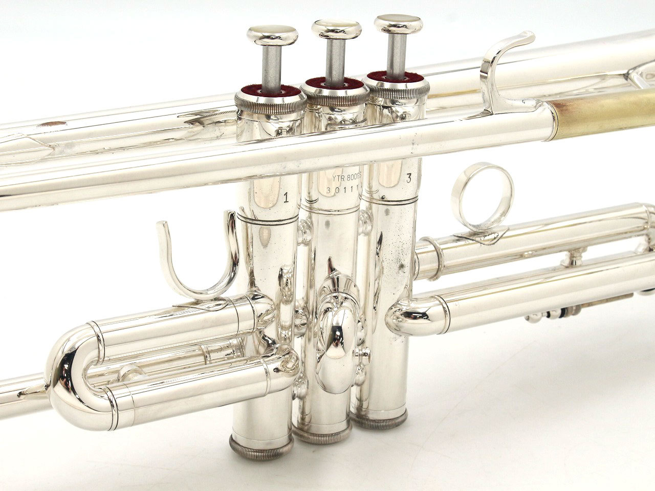 YAMAHA ヤマハ YTR-800GS トランペット シルバー ケース付 YAMAHA ヤマハ YTR-800GS トランペット シルバー ケース付 YAMAHA B