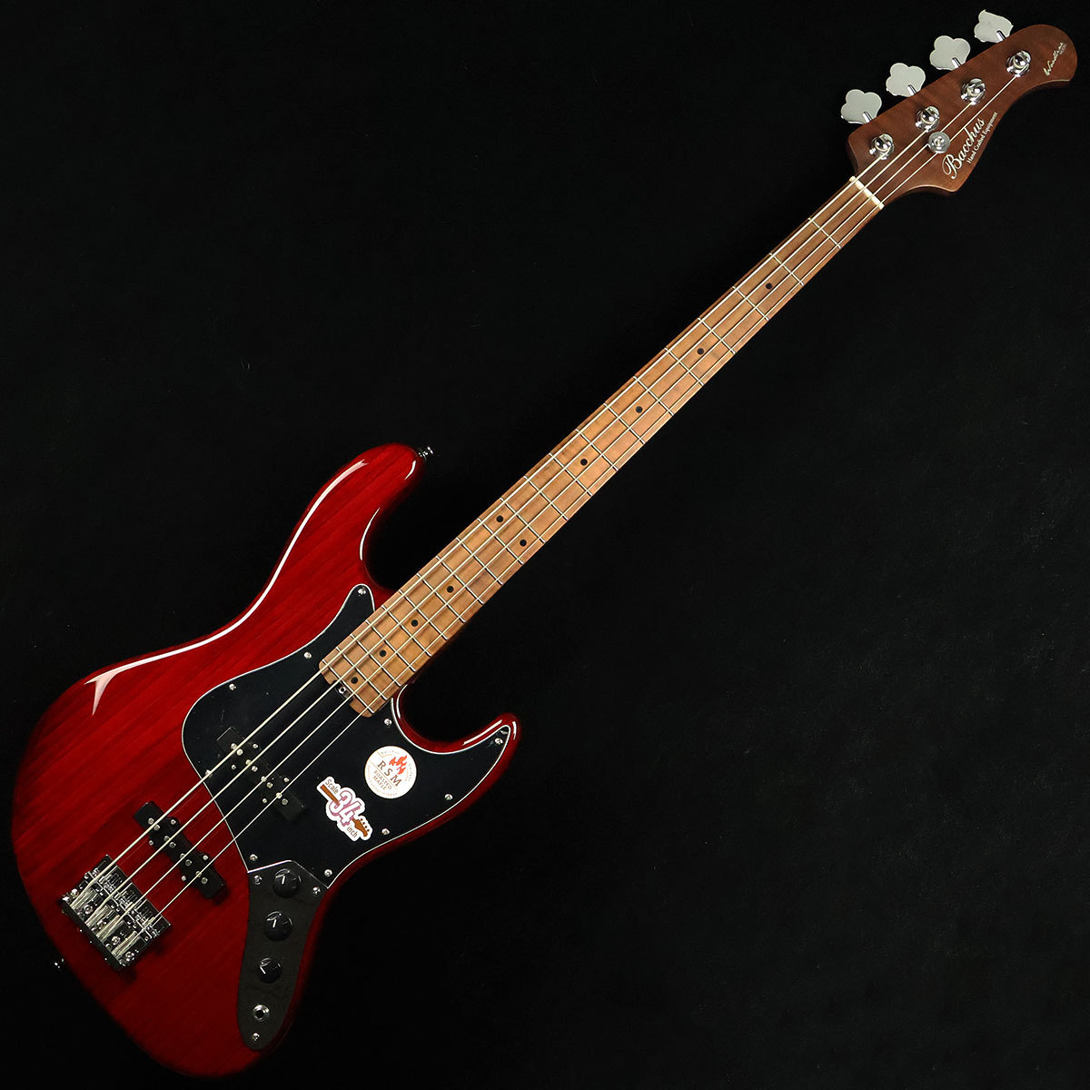 Bacchus WL4-ASH/RSM See Through Red S/N：GI09386【ローステッド