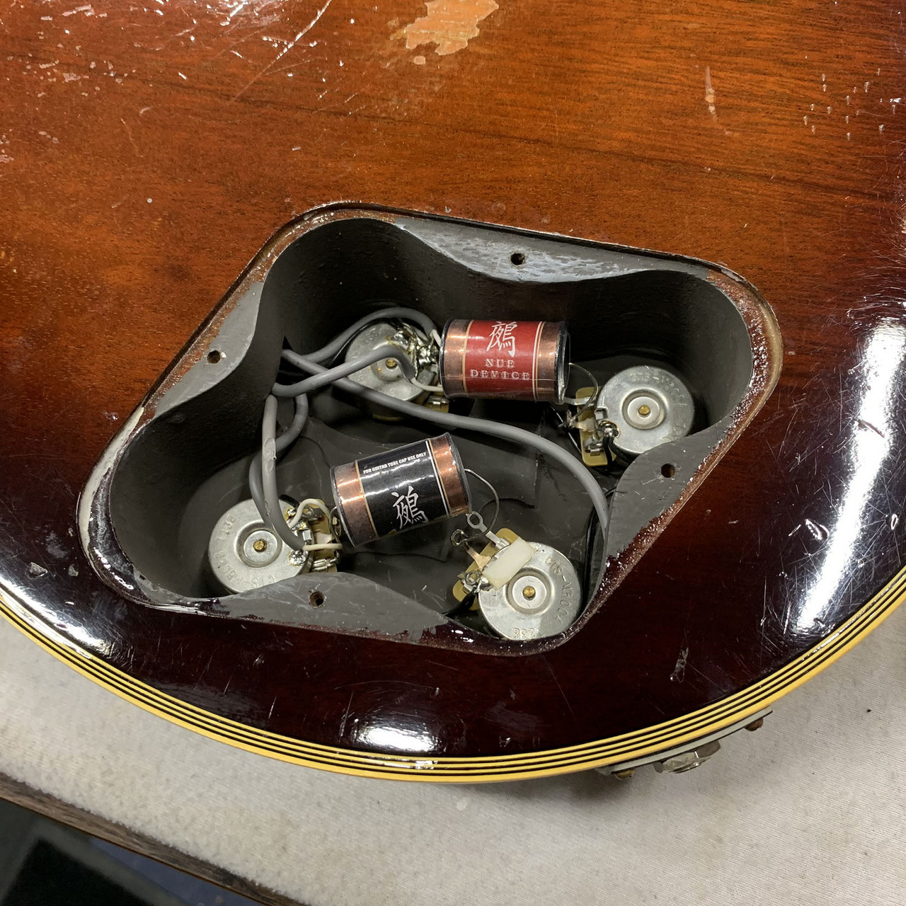 レアNavigator Les Paul Custom ダイヤモンドインレイ レアNavigator