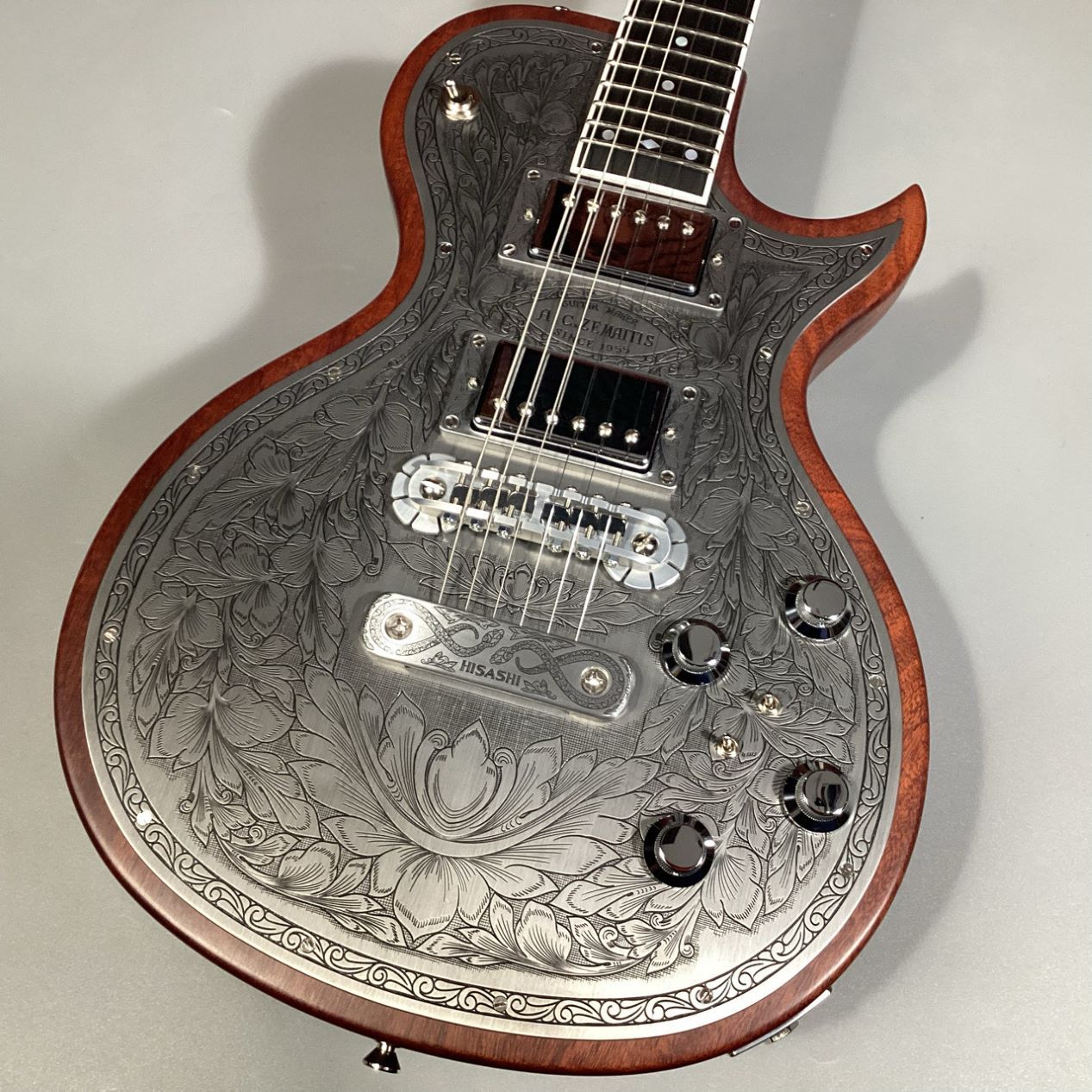 Zemaitis METAL FRONT THE PORTRAIT Metal Front HISASHI Signature