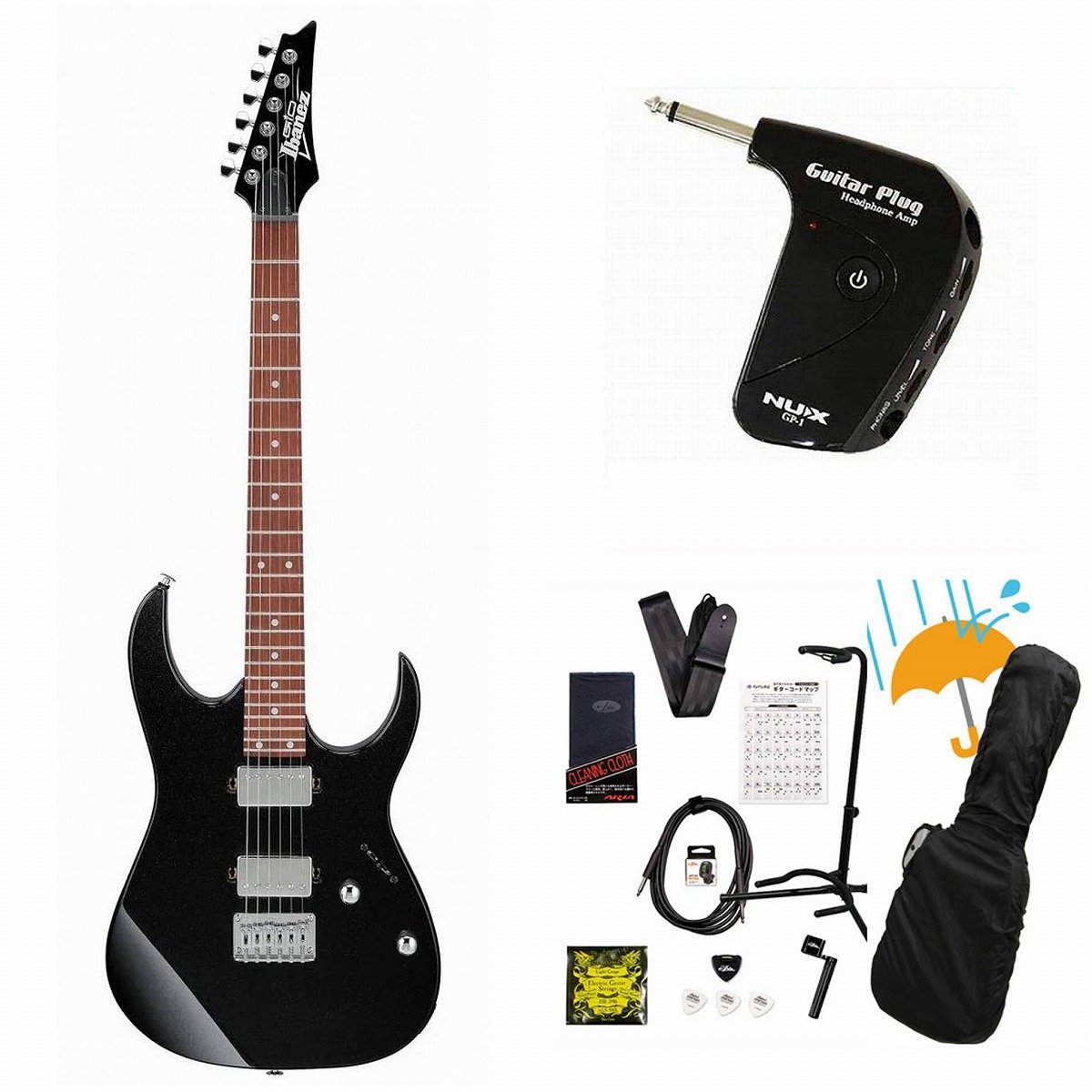 Ibanez GIO GRG121SP-BKN エレキギター Amazon | Ibanez GIO サウンドもデザインもモダン志向の初心者