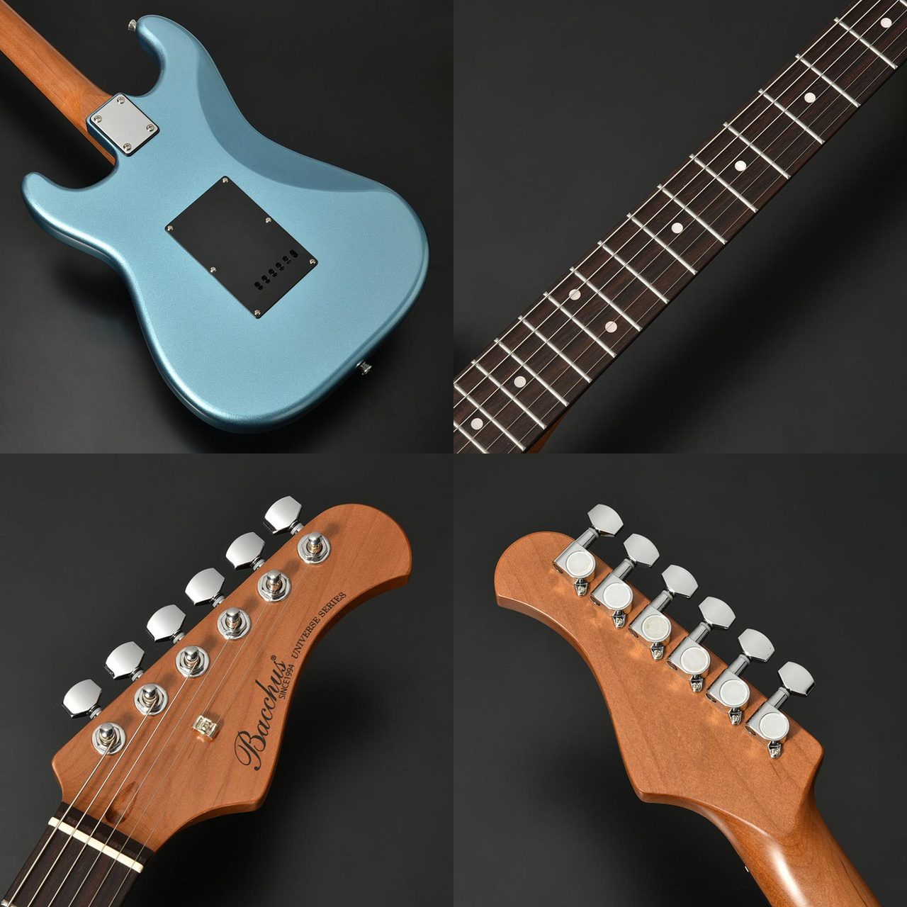 Bacchus BST-2-RSM/Mエレキギター　アンプセット Bacchus BST-2-RSM/M エレキギター初心者14点セット【マーシャル
