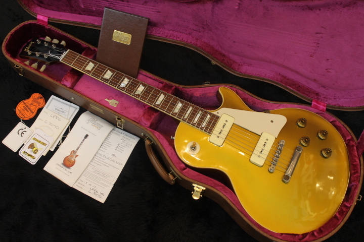 gibson レスポール　1956 ヒスコレ Gibson Pre-Historic Les Paul Standard 1956 Reissue Gold Top
