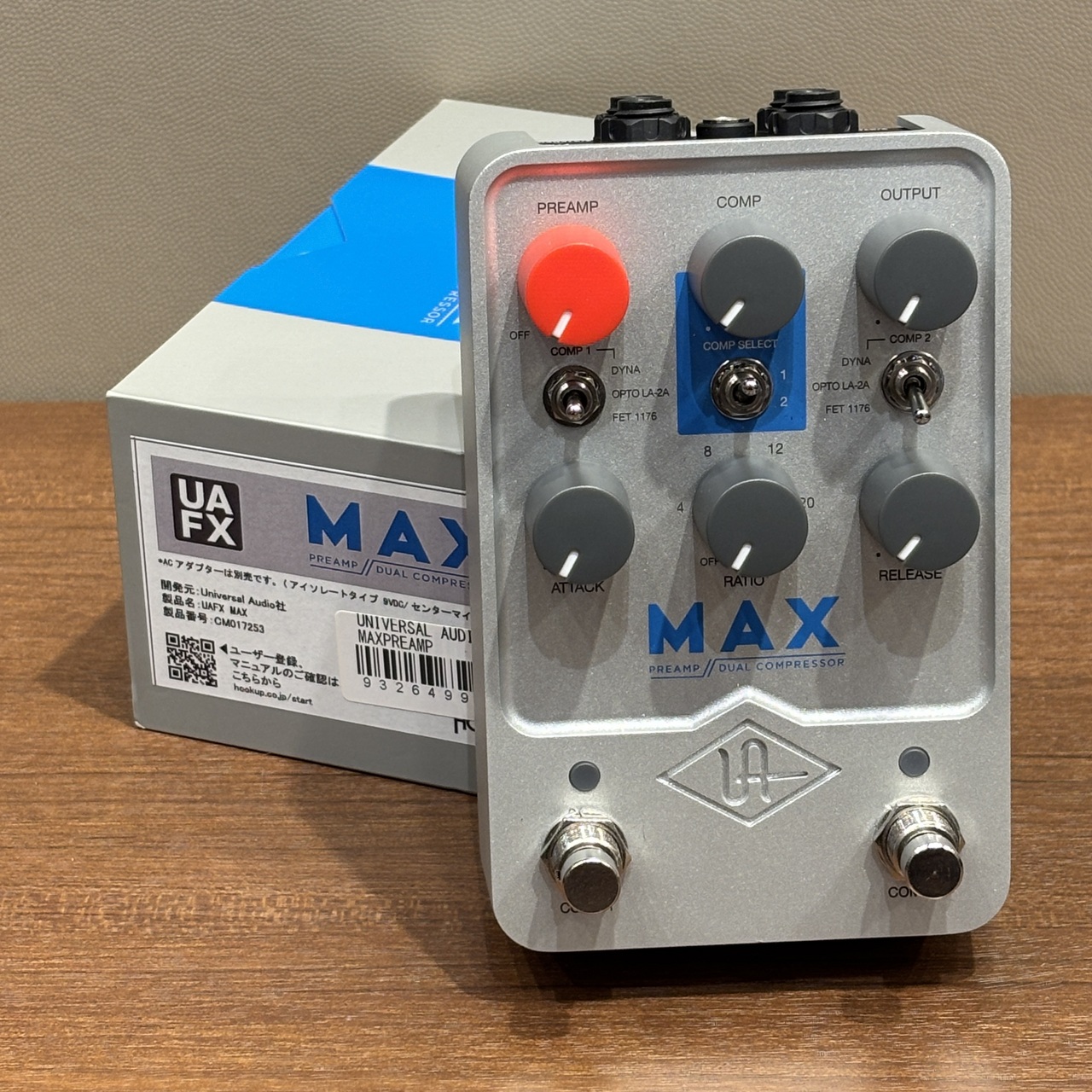 Universal Audio UAFX Max Preamp & Dual Compressor（中古/送料無料