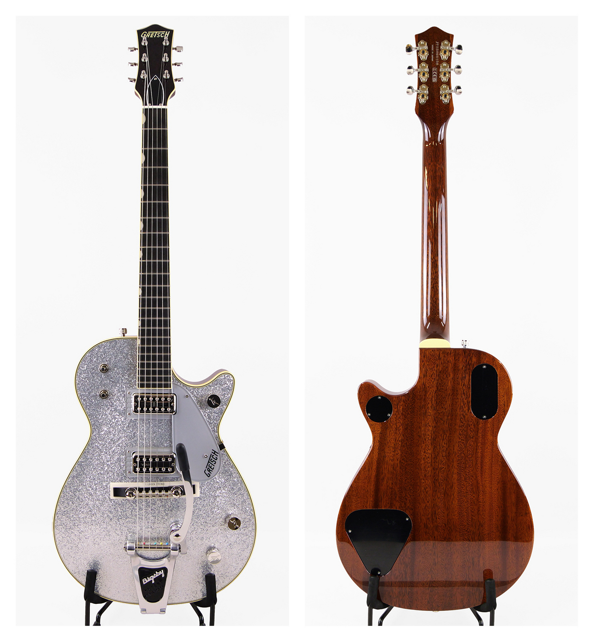 Gretsch G6129T-59 Vintage Select '59 Silver Jet with Bigsby