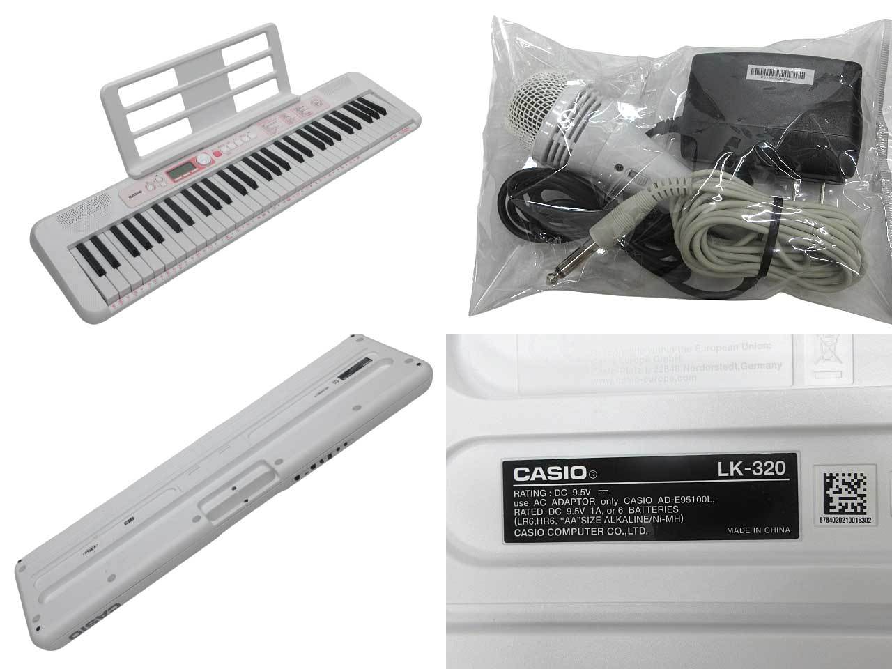 【美品】CASIO 電子キーボード LK-320 LK-320 | CASIO