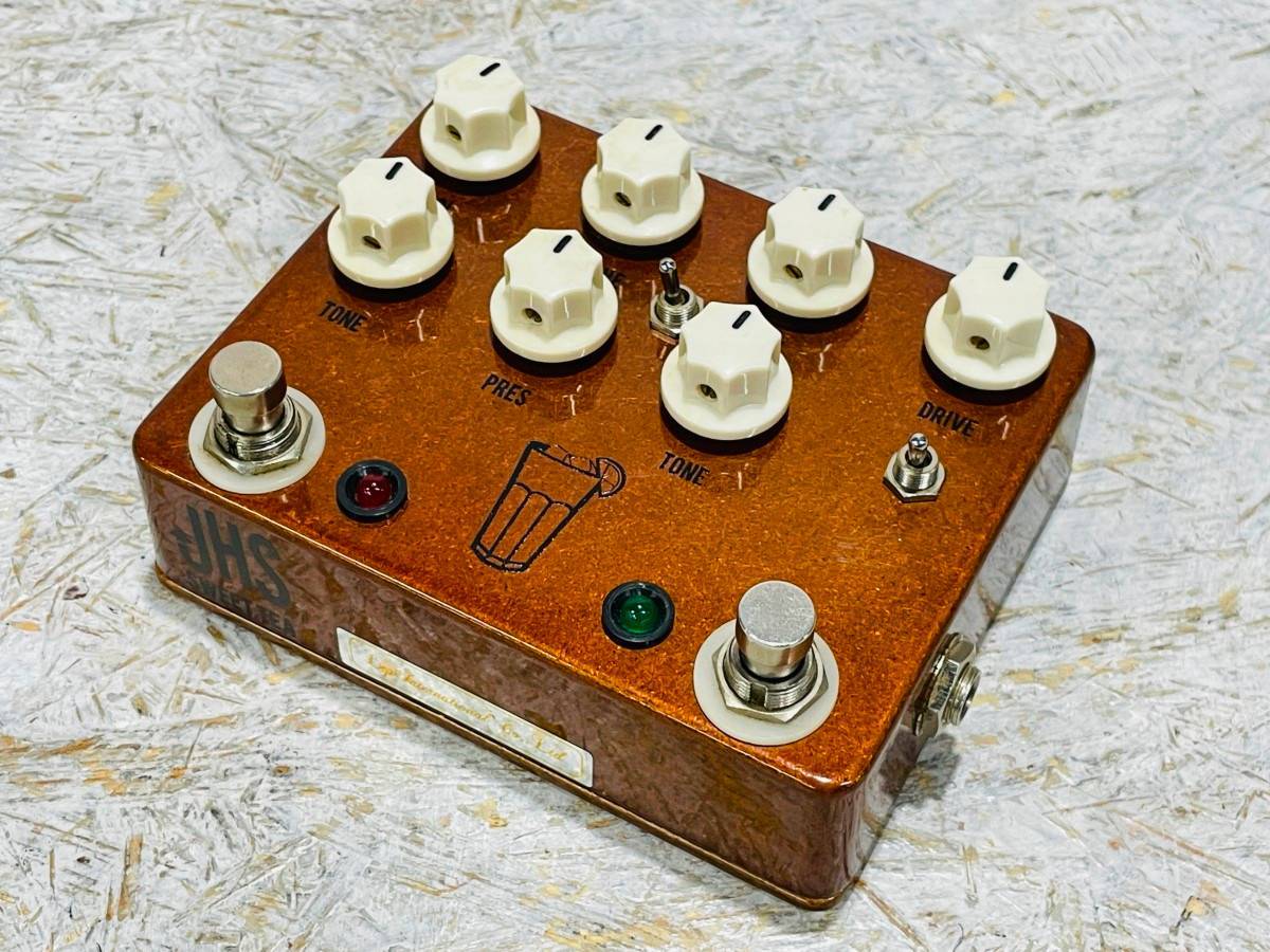 JHS Sweet Tea V2 ギターエフェクター JHS Sweet Tea V2 - All the overdrive tones you need! - YouTube