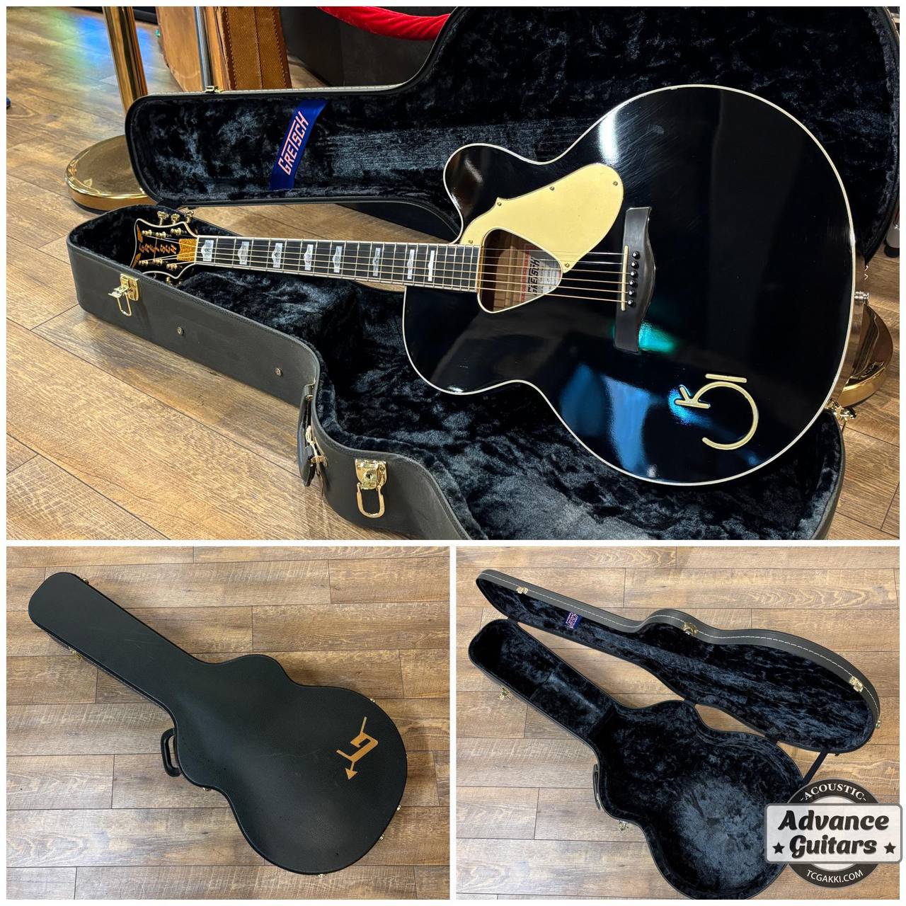 Gretsch 2010年製 G6022CWFF Refinished【輝く漆黒の気品