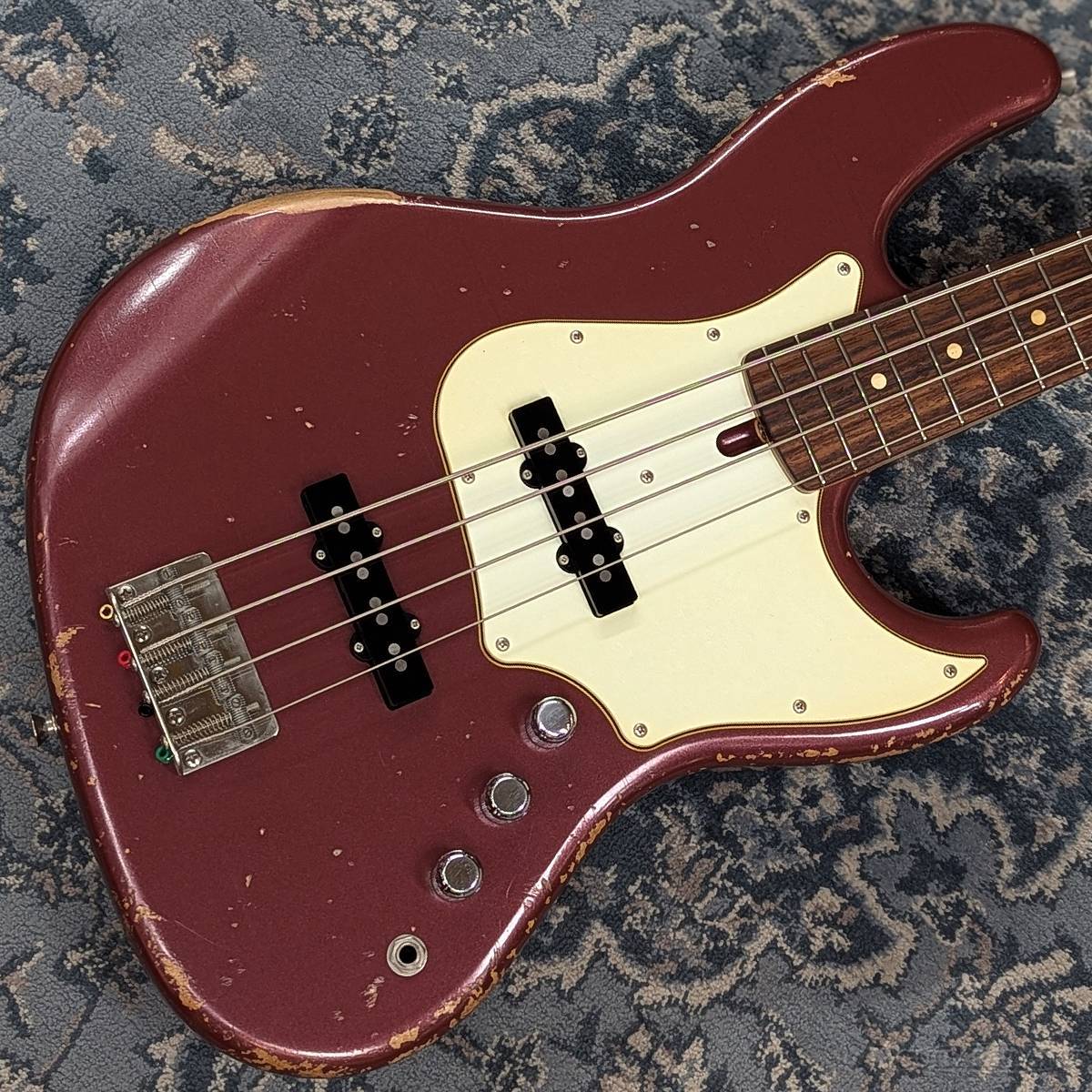 Tsubasa Guitar Workshop The Hopper 4st Medium Aged -Burgundy Mist