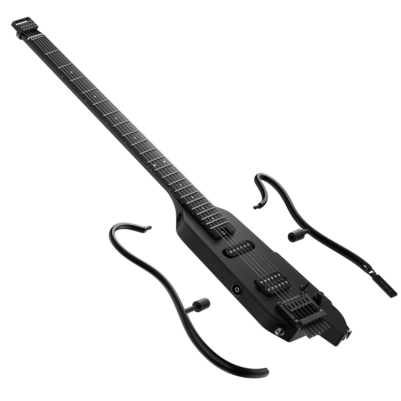 DONNER × MIYAVI HUSH-X LIVE PRO 着脱式アンプ搭載 エレキギター