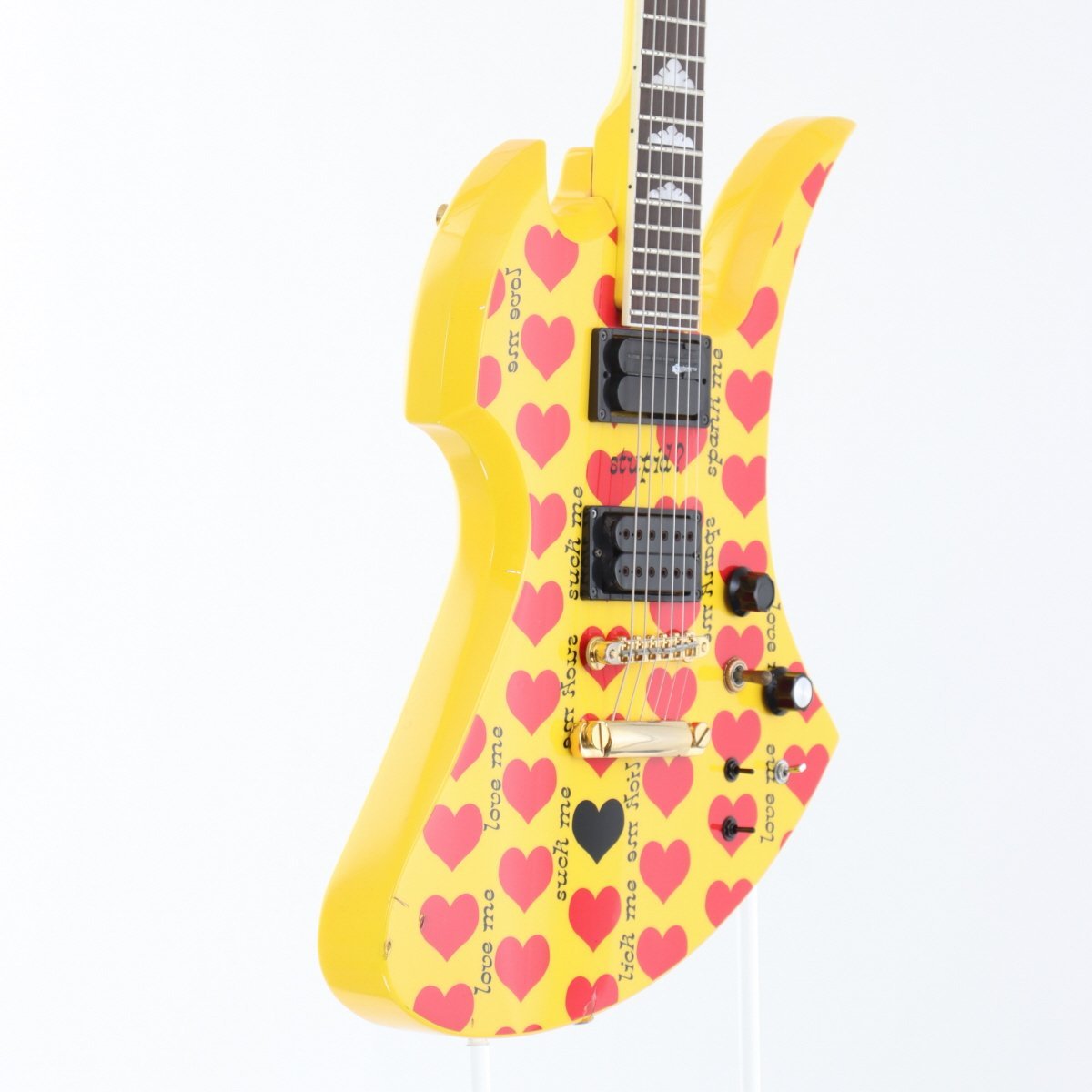 FERNANDES/BURNY MG-145S HY / hide Model Heart Yellow