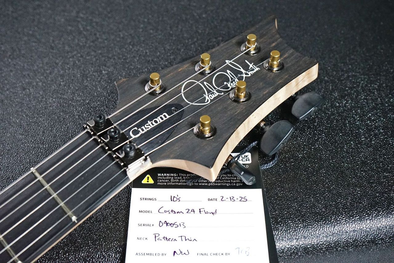 Paul Reed Smith(PRS) CUSTOM 24 Floyd 10-Top Charcoal Tri-Color