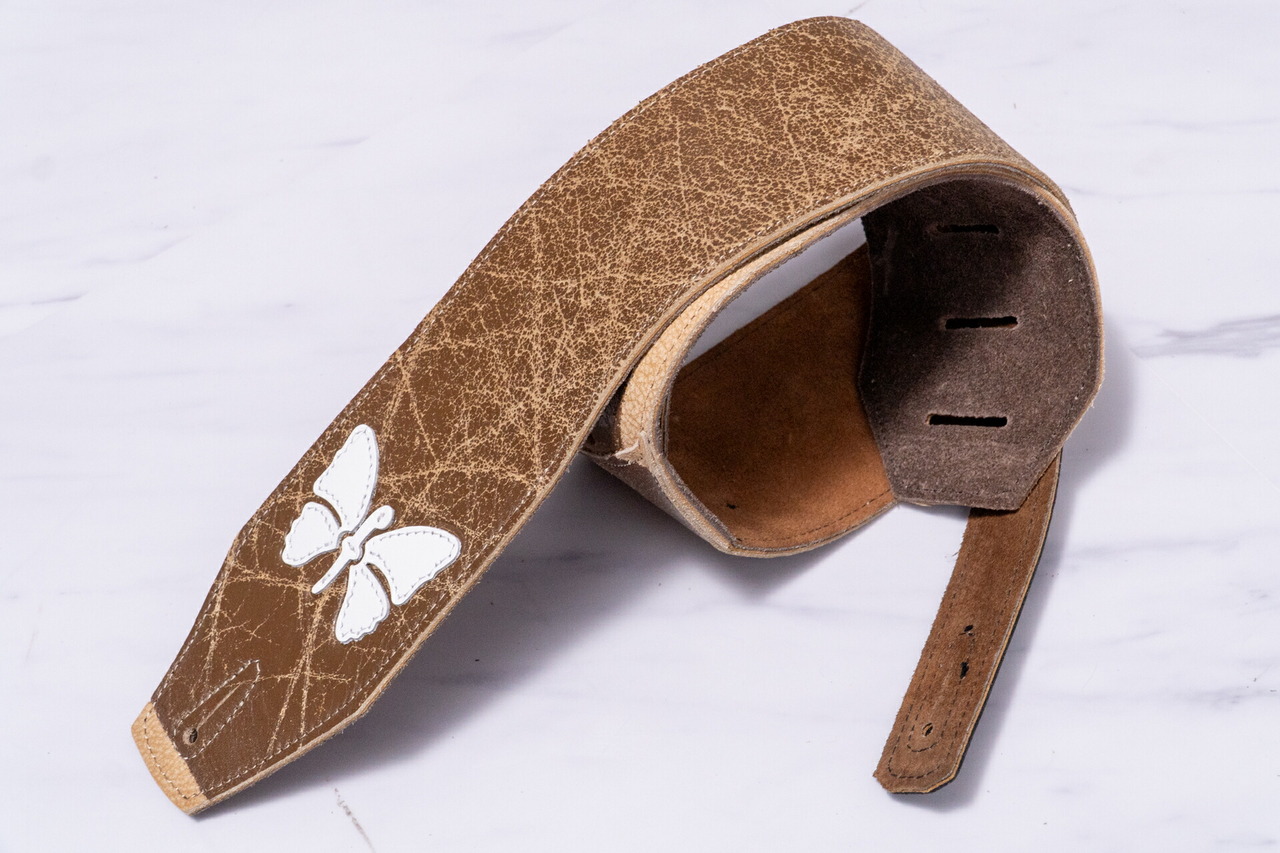 LK Straps Fodera Brown Strap #10-2 3.3inch【GIB横浜】（新品/送料