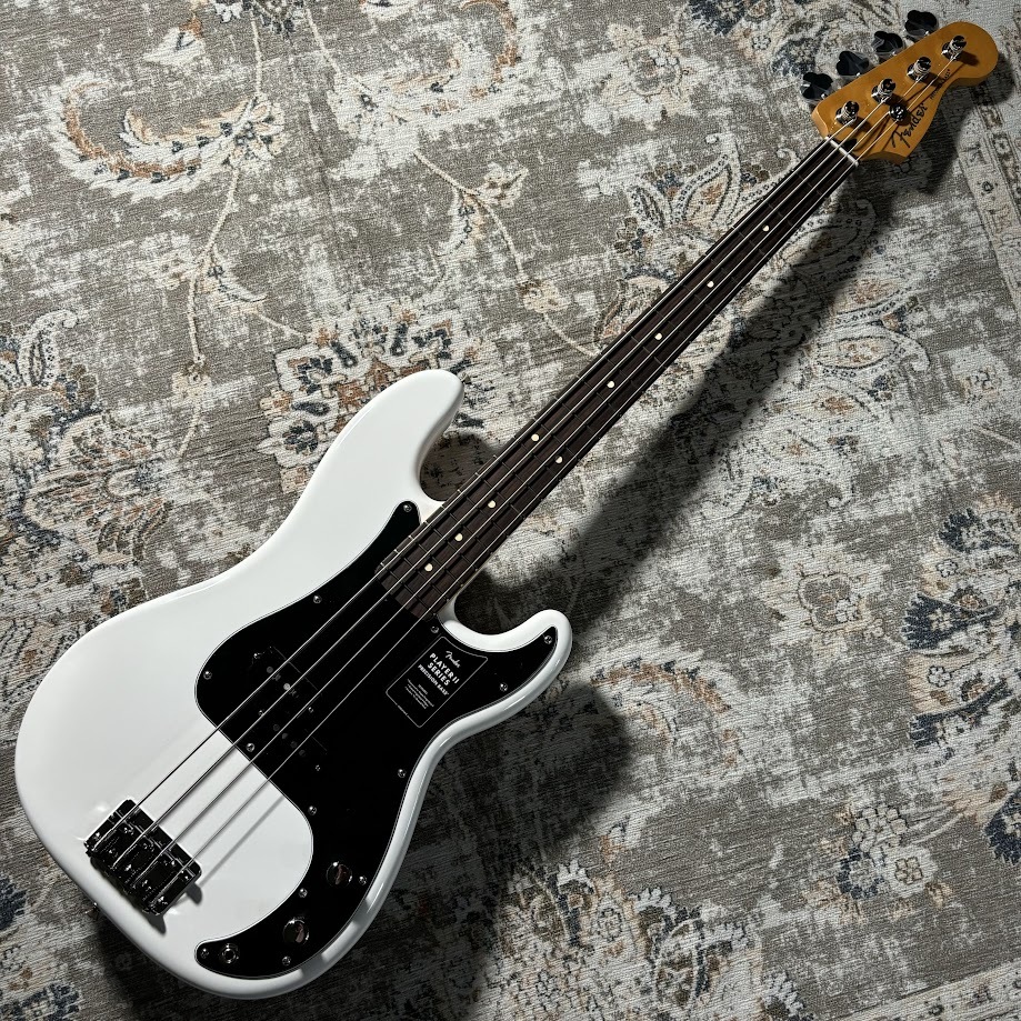 Fender Player II Precision Bass Polar White / SN:MX24110081 / 3.72