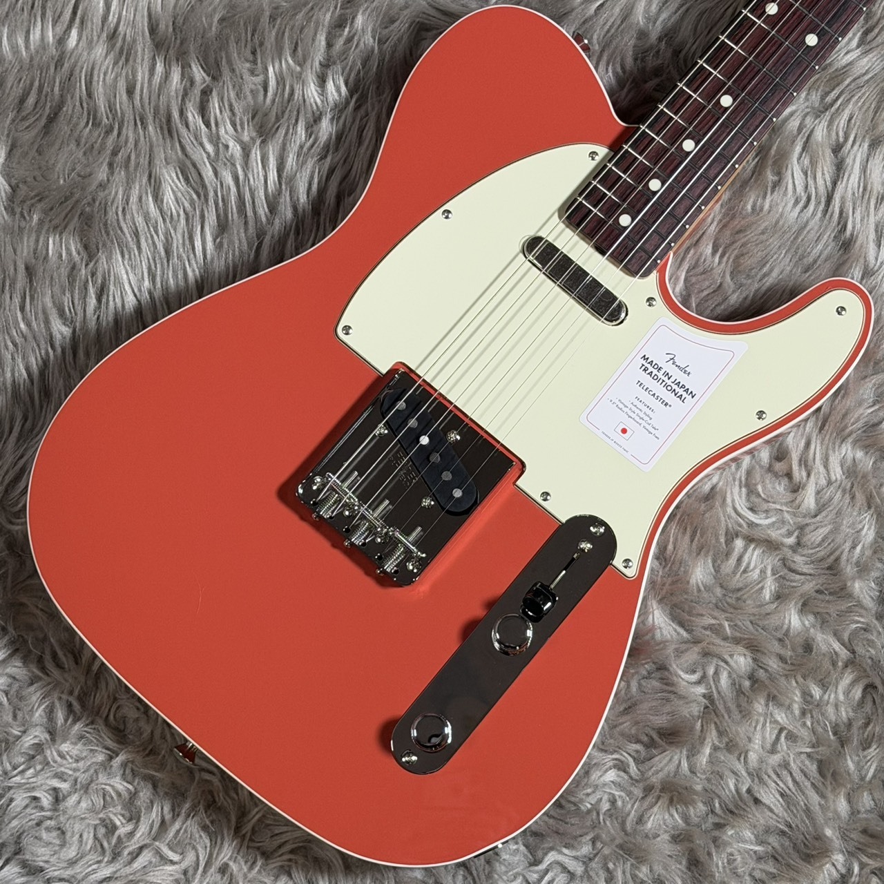 Fender Made in Japan Traditional 60s Telecaster Custom Fiesta Red