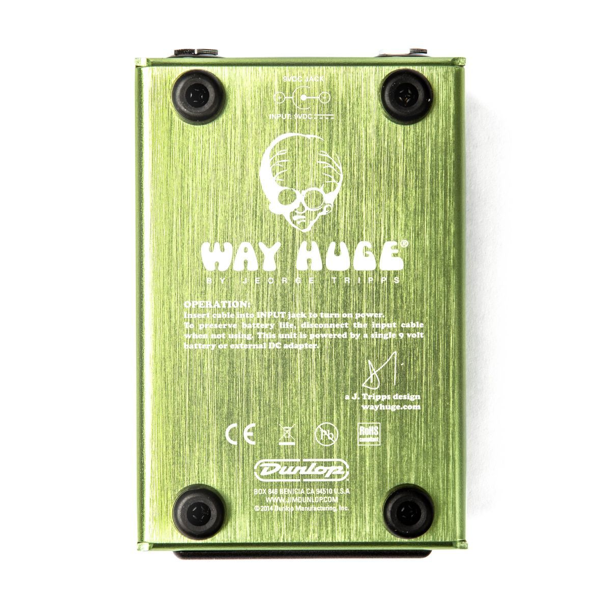 WAY HUGE GREEN RHINO Mk Ⅱ オーバードライブ WAY HUGE® SMALLS™ GREEN RHINO™ OVERDRIVE MkV | WM22 | モリダイラ楽器