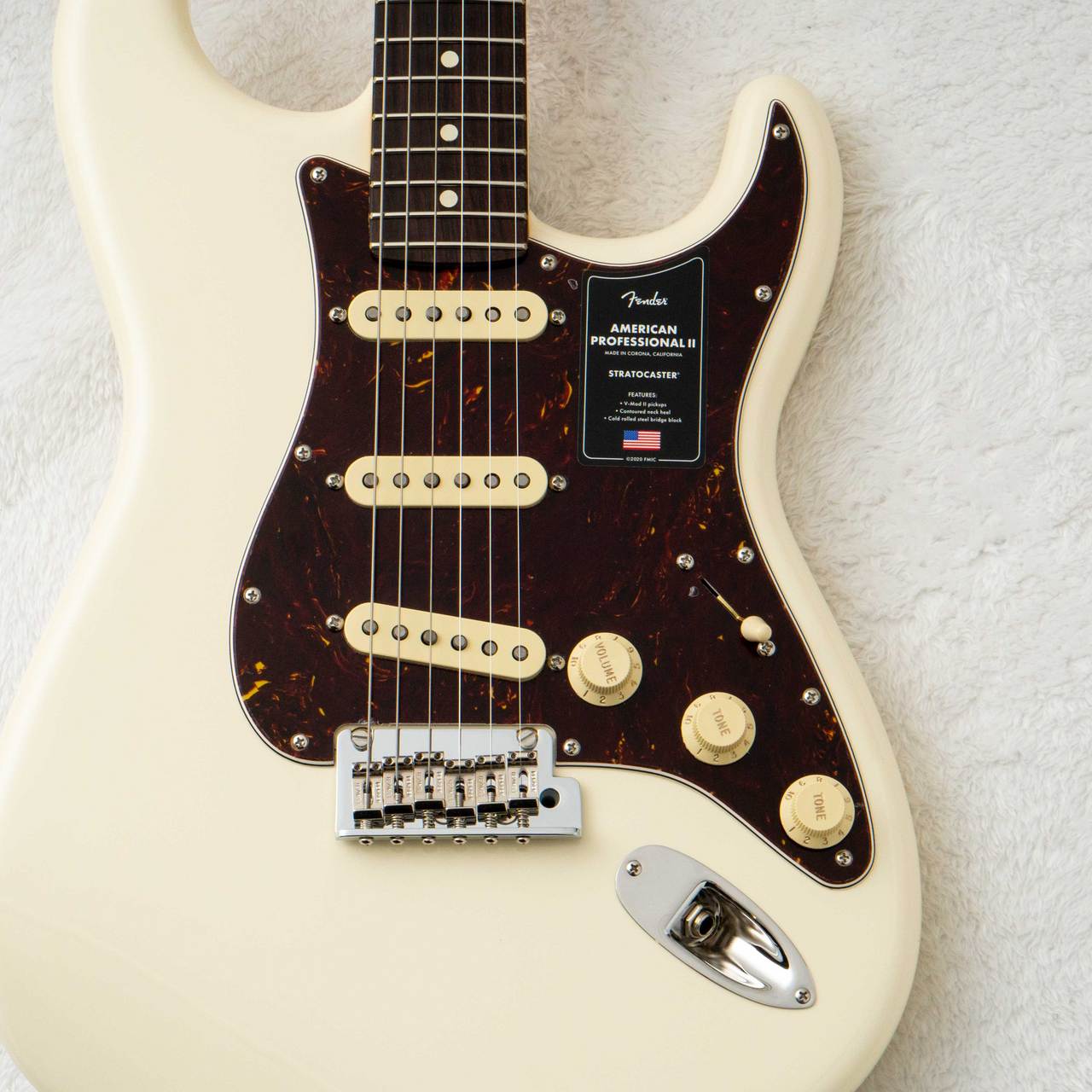 Fender AM PRO II STRATOCASTER Olympic White / OWT 【王道ストラト