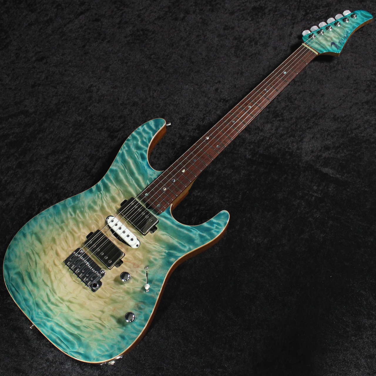 T's Guitars 【希少木材】DST Pro-24 5A Q.Maple/ Natural Bora to
