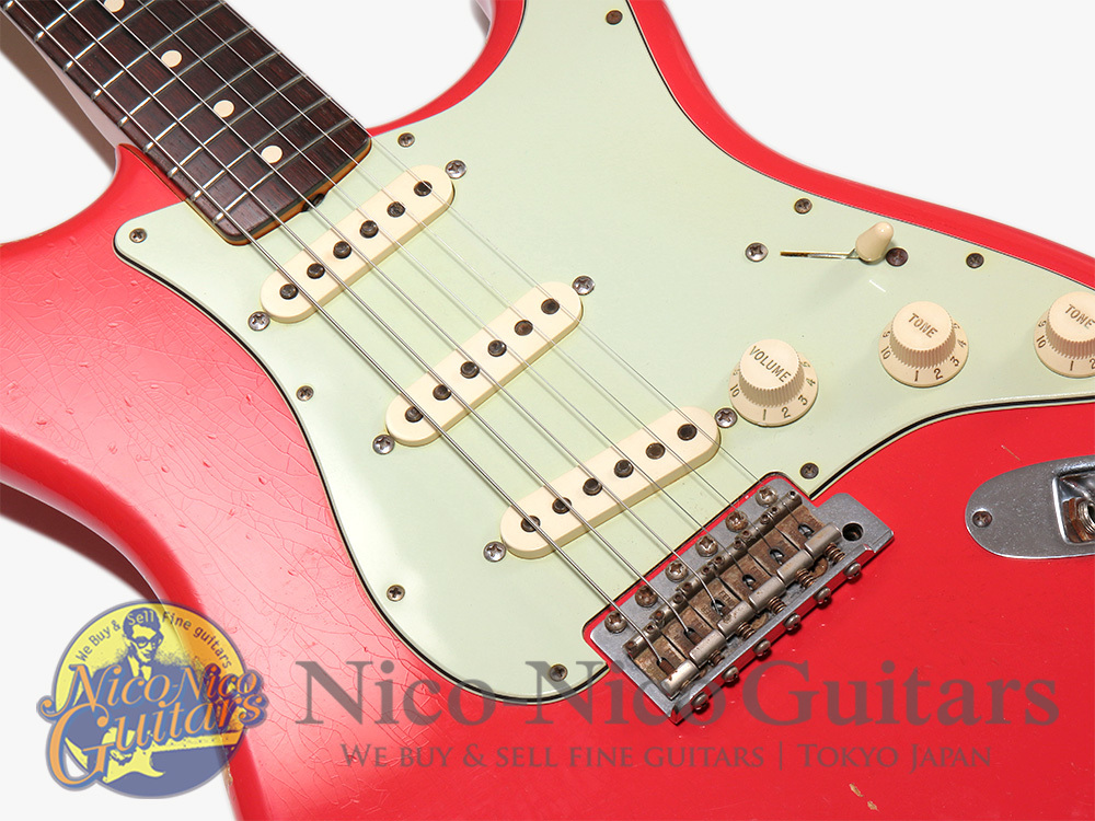 Fender Custom Shop 2011 1962 Stratocaster Heavy Relic (Fiesta Red