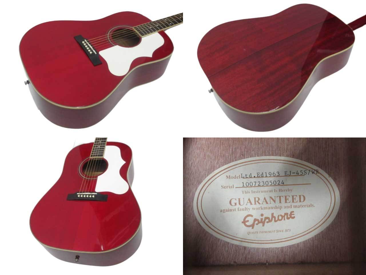 Epiphone 1963 EJ-45S/WR Limited edition アコースティックギター 