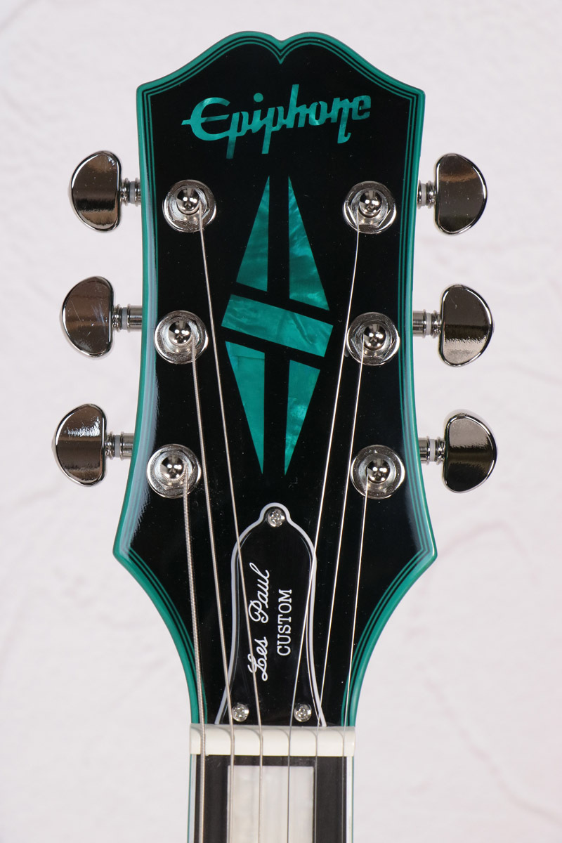 Epiphone Inspired by Gibson Les Paul Custom Widow Peacock 【名古屋