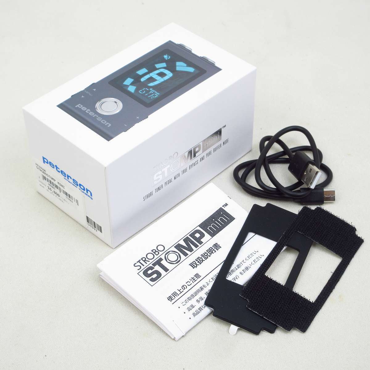 【美品】Peterson StroboStomp Mini【箱・付属品完備】 PETERSON Strobo Stomp Mini チューナー 【横浜店】（中古）【楽器検索