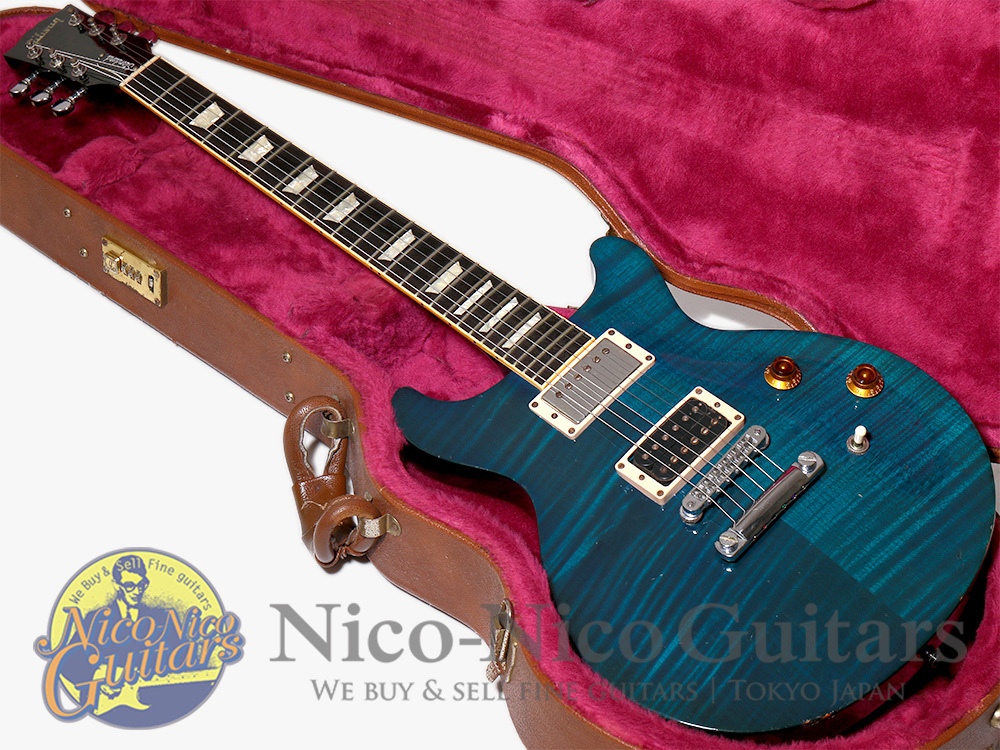 Gibson USA 1998 Les Paul Standard DC (Trans Blue)（中古）【楽器
