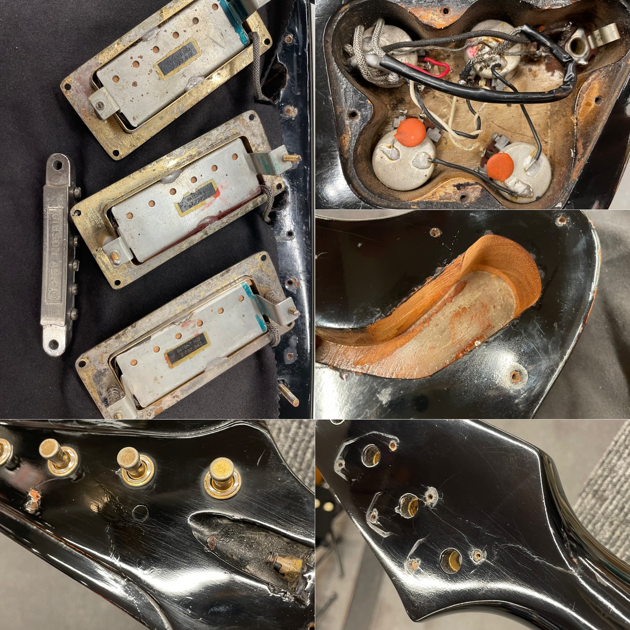 Gibson 1964 Firebird VII - Black Refinished ≒4.23kg