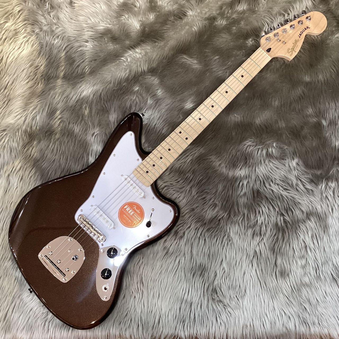 Squier by Fender Affinity Series Jaguar Mystic Metallic Brown