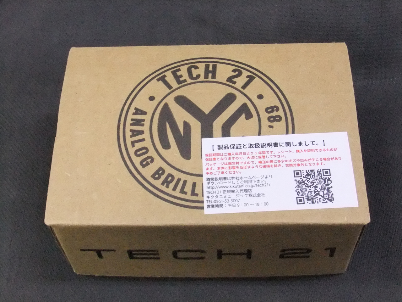 TECH21 SANS AMP BASS DRIVER DI-J