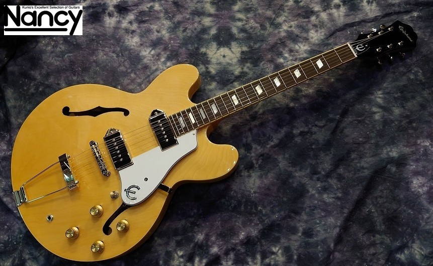 Epiphone CASINO NATURAL（新品/送料無料）【楽器検索デジマート】