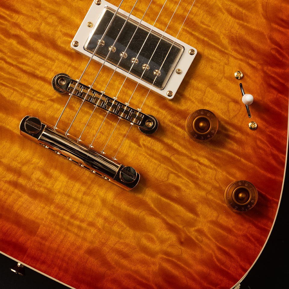 Kz Guitar Works Kz SS-1 Custom Quilt Maple Bengal Tiger Honey