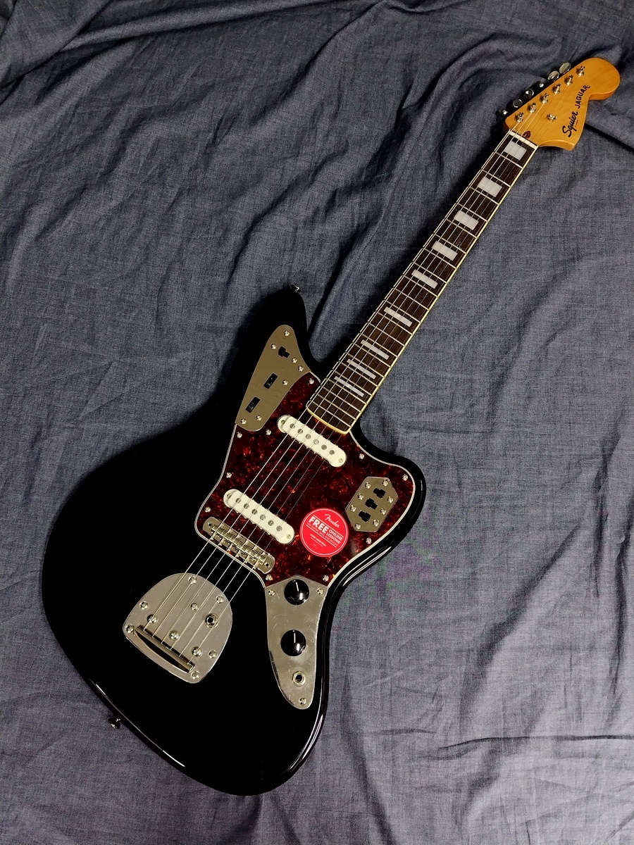 Squier by Fender Classic Vibe '70s Jaguar BLK（新品）【楽器検索