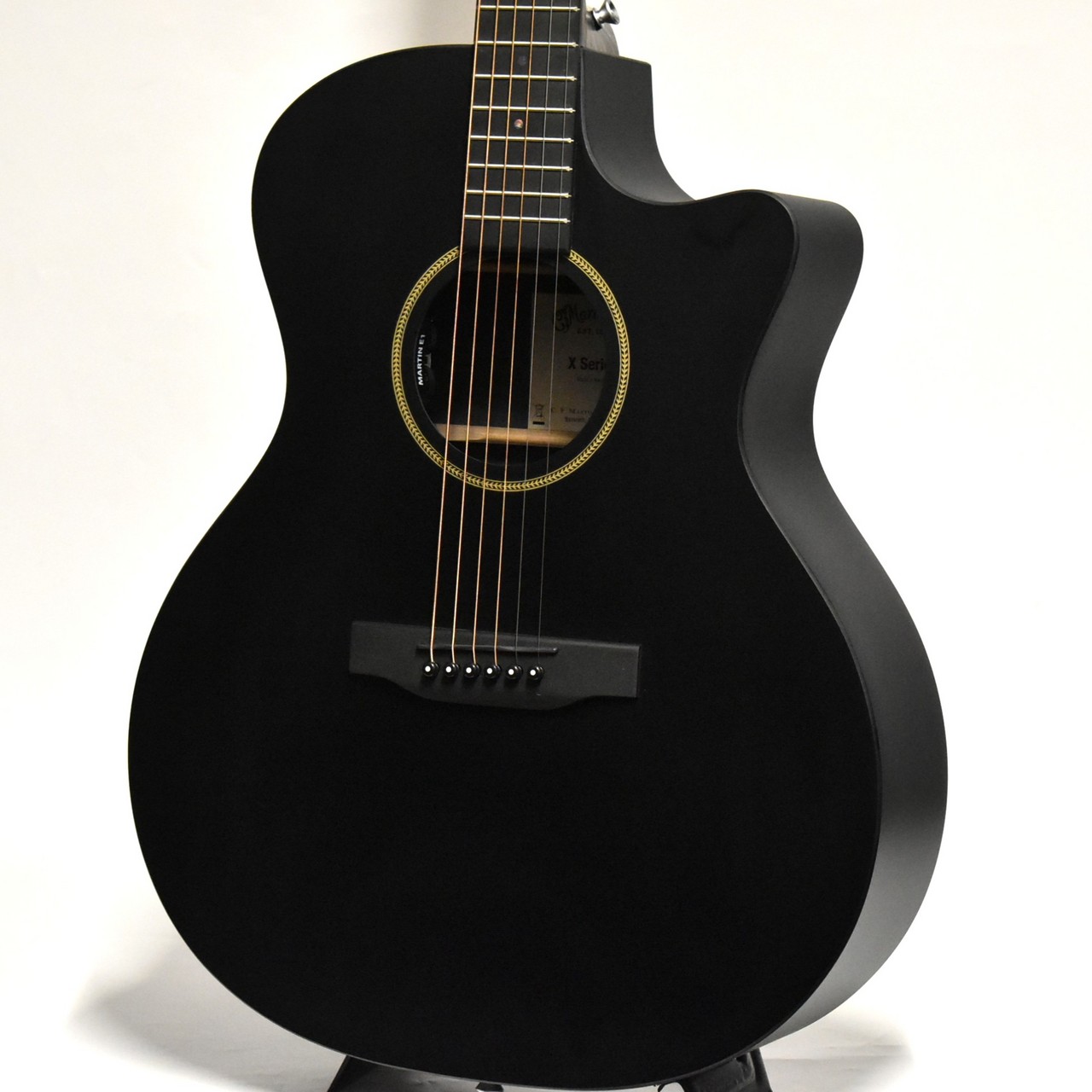 Martin GPC-X1E Black #2954100 【オールブラック/HPLボディ
