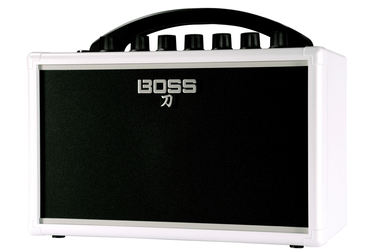 BOSS KATANA-MINI WHITE (KTN-MINI WH) ボス ギターアンプ 電池駆動