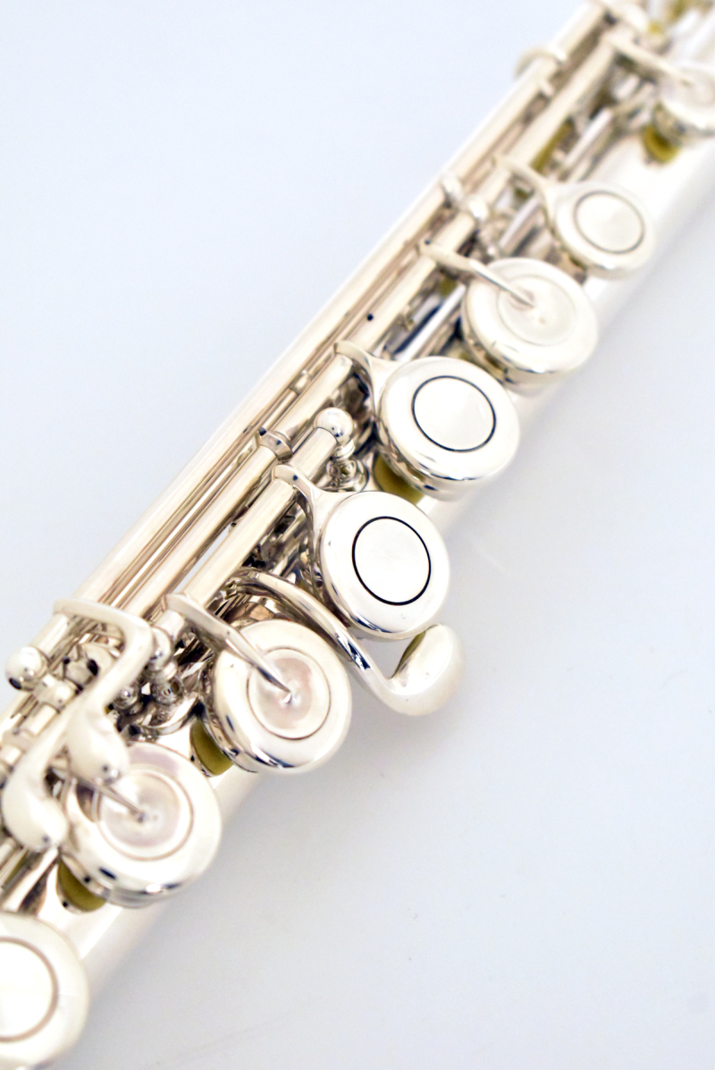 【S】リッププレート総銀 MURAMATSU ムラマツ フルート リッププレート銀製 ムラマツフルート M-85 管楽器 吹奏楽 シルバー