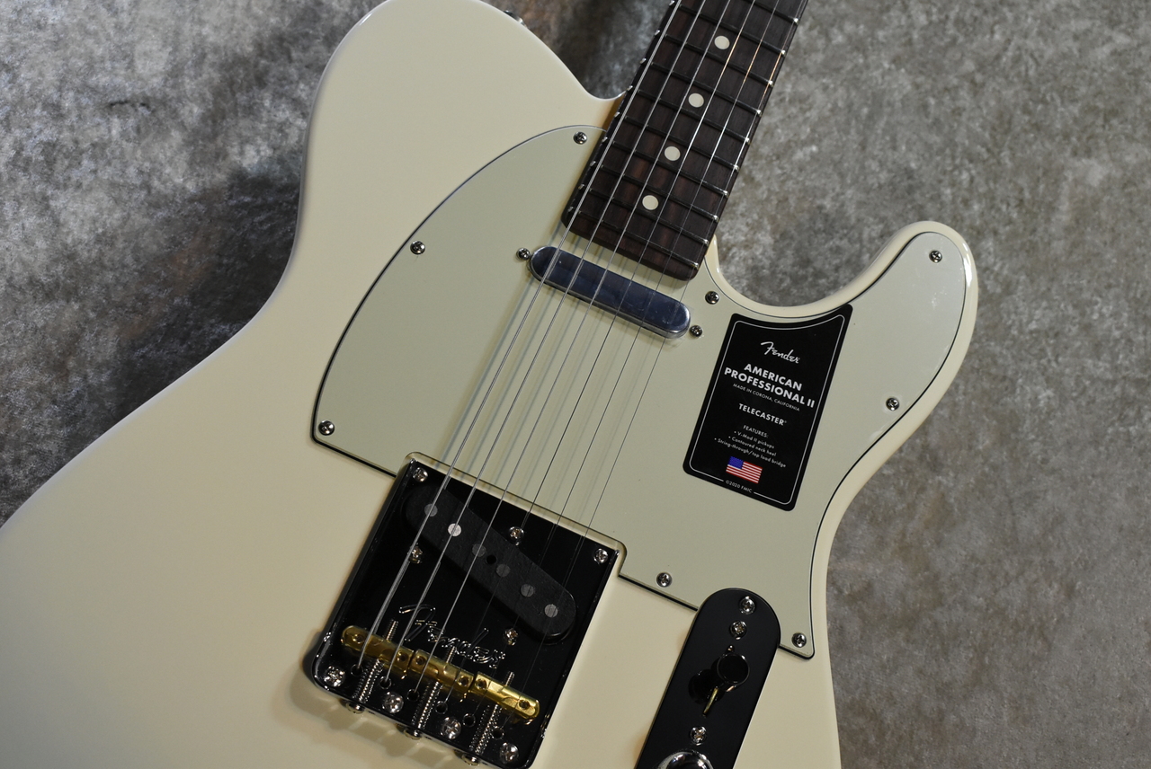 Fender AMERICAN PROFESSIONAL II TELECASTER MOD Olympic White 