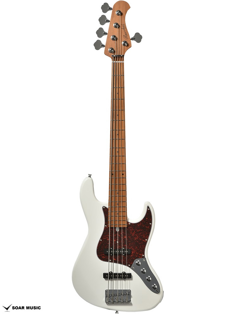 Bacchus WJB5-1DX-AC RSM/M WH ホワイト バッカス 5弦エレキ
