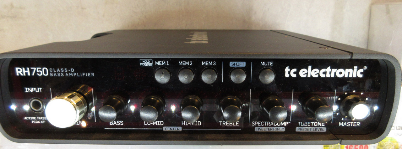 tc electronic RH750【ベースアンプヘッド】（中古）【楽器検索 