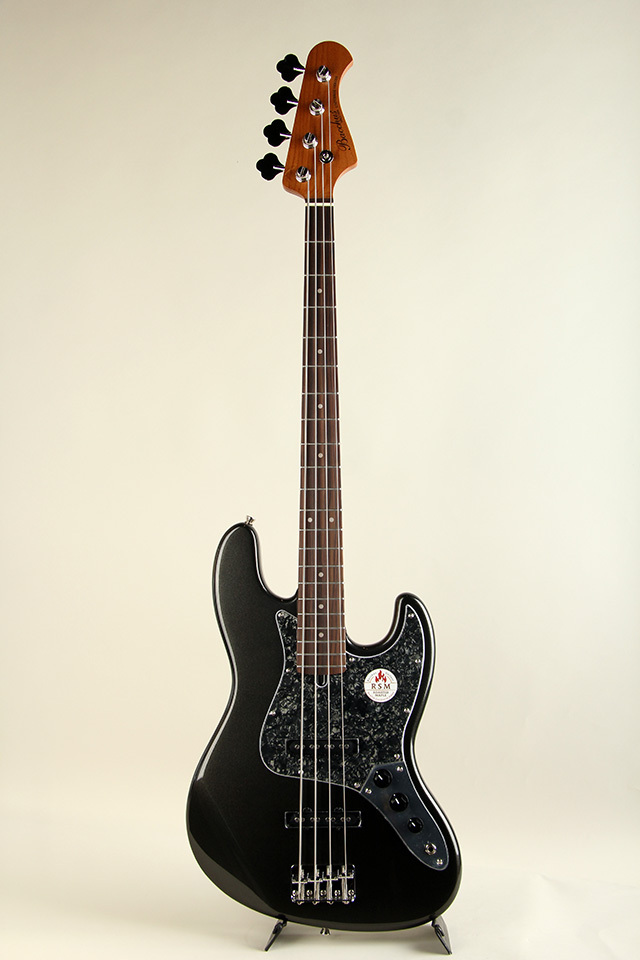 【レア】　バッカス　BJB オールブラック Bacchus BJB-1-RSM/R-BPPG Gun-M (Gun-Metallic)（新品）【楽器