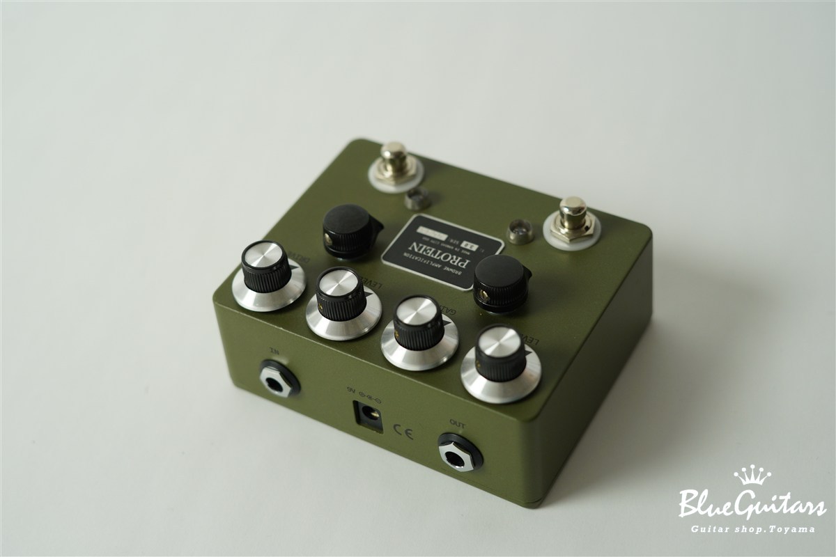 ギター Browne Amplification PROTEIN v3 Browne Amplification PROTEIN DUAL OVERDRIVE V3 White オーバードライブ