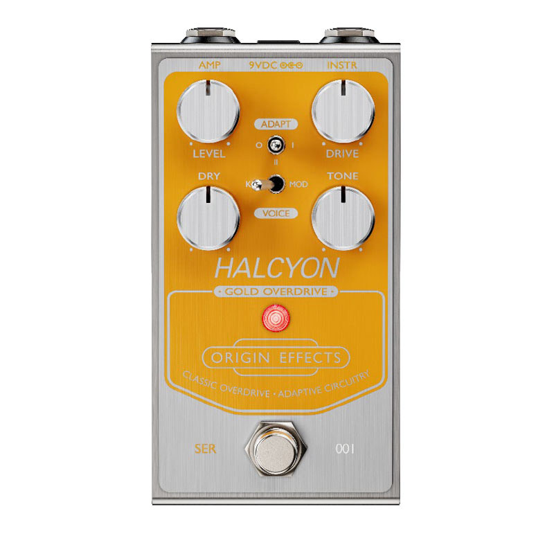 ORIGIN EFFECTS Halcyon Gold Overdrive コンパクトエフェクター オーバードライブ（新品/送料無料）【楽器 ...