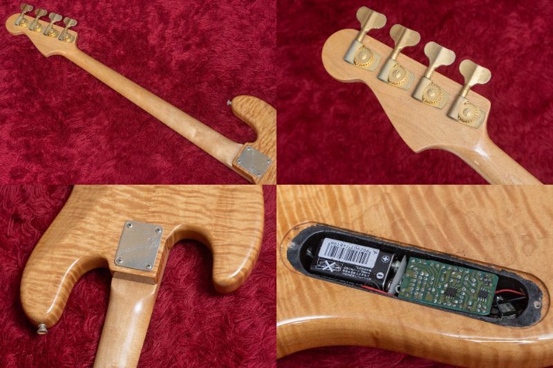 Duncan エレキベース 優美音響　ジャズベース Seymour Duncan Yubi Sound Laboratory Custom Order JB flame maple