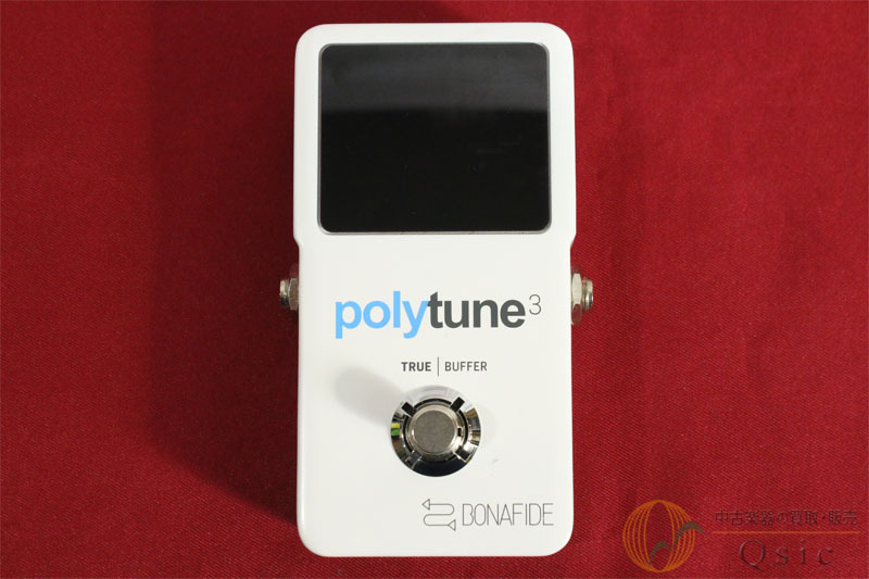 tc electronic polytune 3 　チューナー　used 良品 tc electronic POLYTUNE 3 ※国内正規品 ｜イケベ楽器店