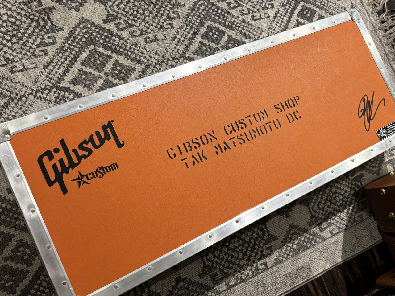 Gibson Custom Shop Tak Matsumoto DC Quilt Brown Burst