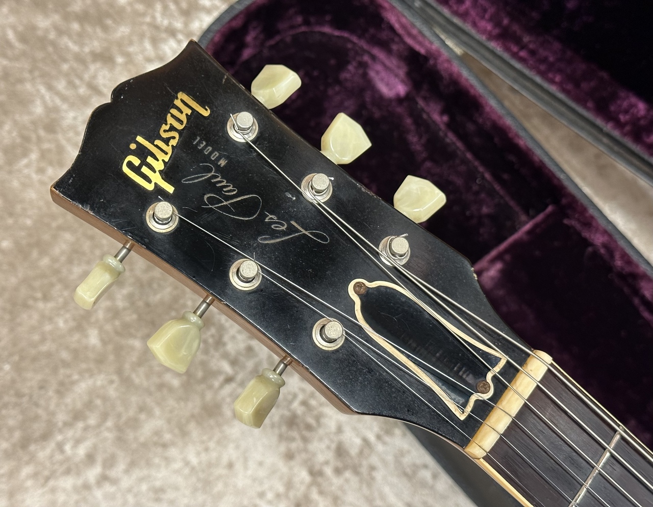 Gibson 1957 Les Paul Standard Gold Top Left Hand【3.95kg