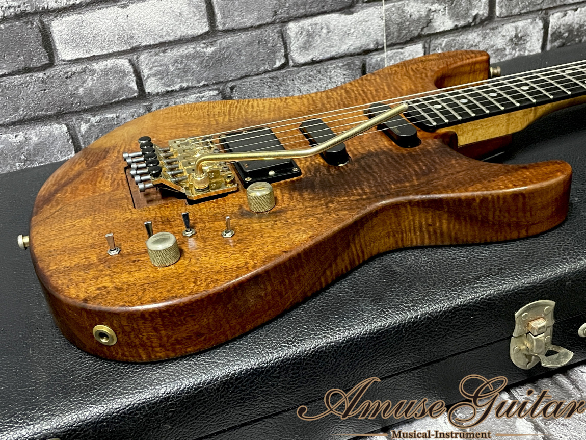 AIRCRAFT AC-5 1980年代製【Curly Hawaiian Koa Body & Birds Eye Neck】w/Hard Case  3.74kg（中古）【楽器検索デジマート】