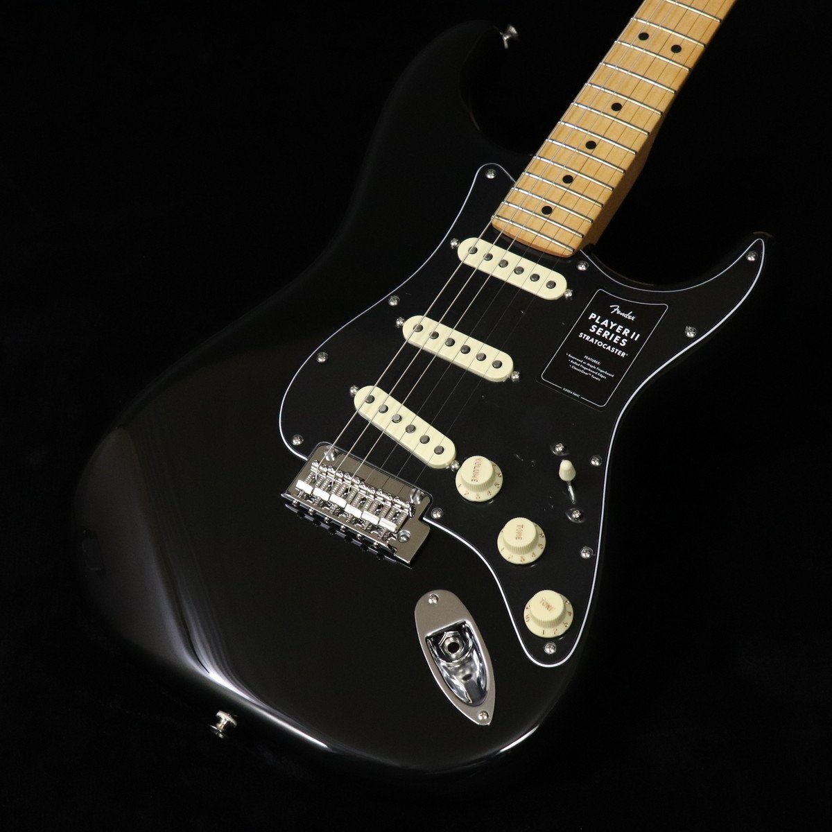 Fender Limited Player II Stratocaster Black Pickguard Maple