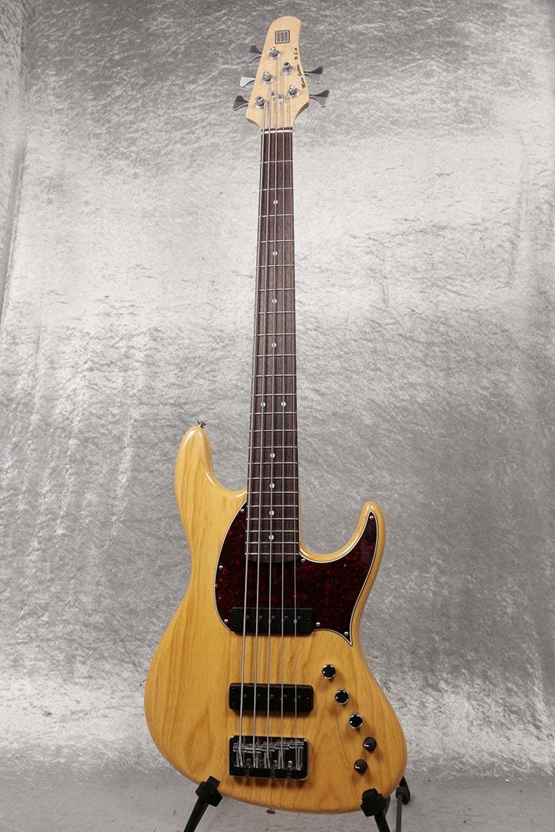Miura Guitars USA MBR 5 Flame Walnut / Black Limba ミウラ
