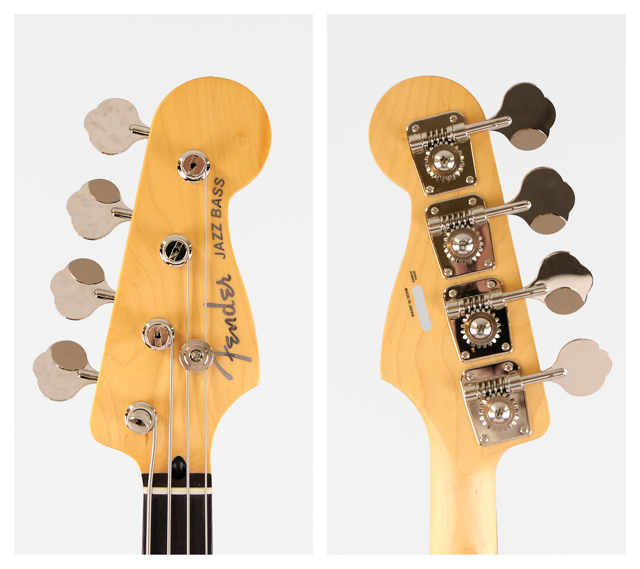 Fender Fender Made in Japan Limited Jazz Bass Raw Ash